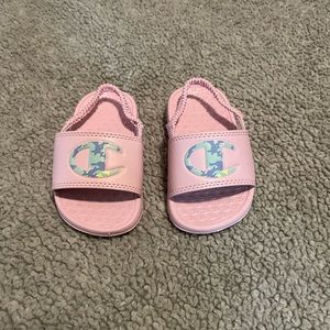 Baby/tToddler Girls Champion Slides